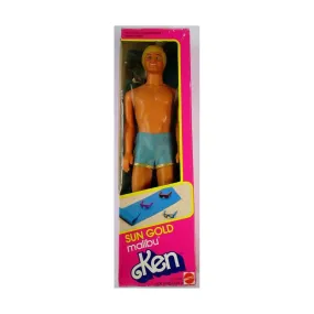 1984 Sun Gold Malibu Ken Barbie (1088)