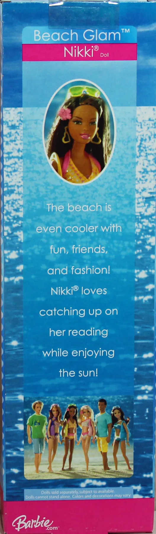 2006 Beach Glam Nikki Barbie (K8386)