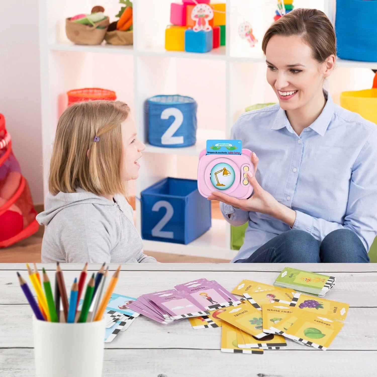 224 Sight Words Spanish and English Bilingual Talking Flash Cards
