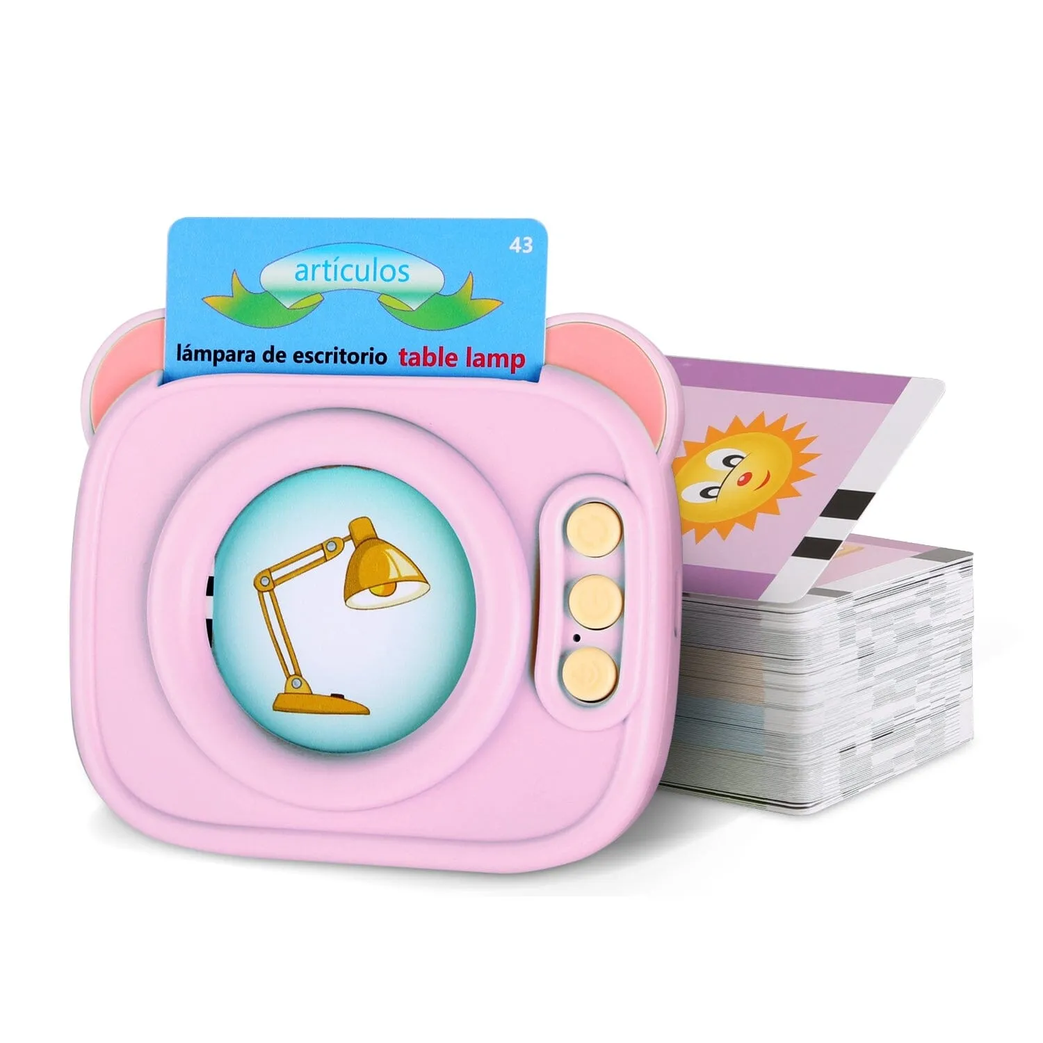 224 Sight Words Spanish and English Bilingual Talking Flash Cards