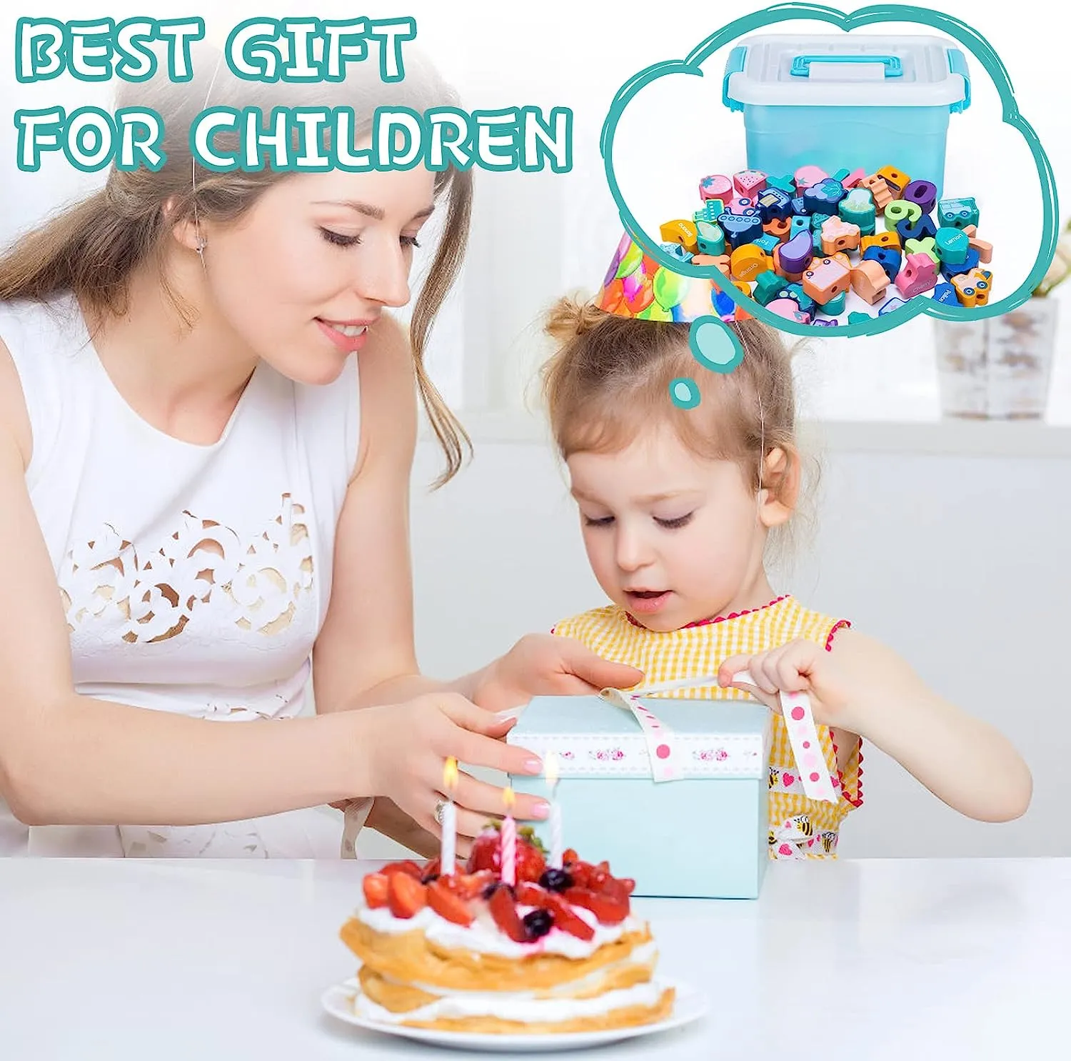 60 Educational Wood Blocks Toys Ay-126