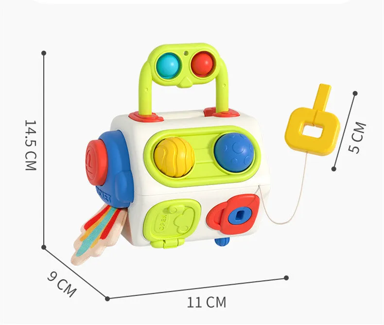 9 In 1 Busy Cube Baby & Toddler Toys Montessori Sensory Toys