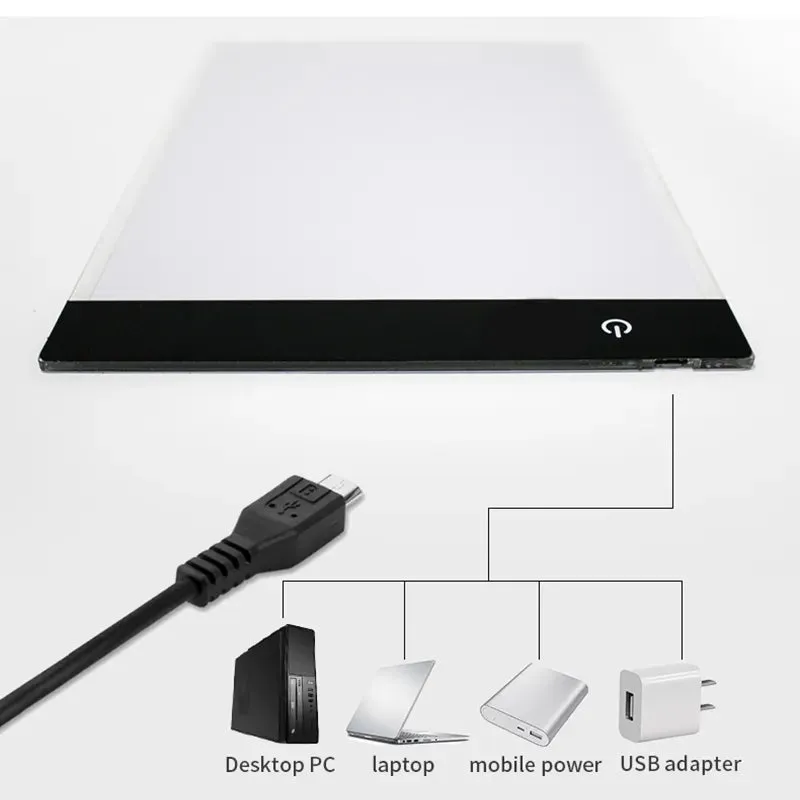 A4 Level Dimmable Led Drawing Pad Creative Gifts For Children