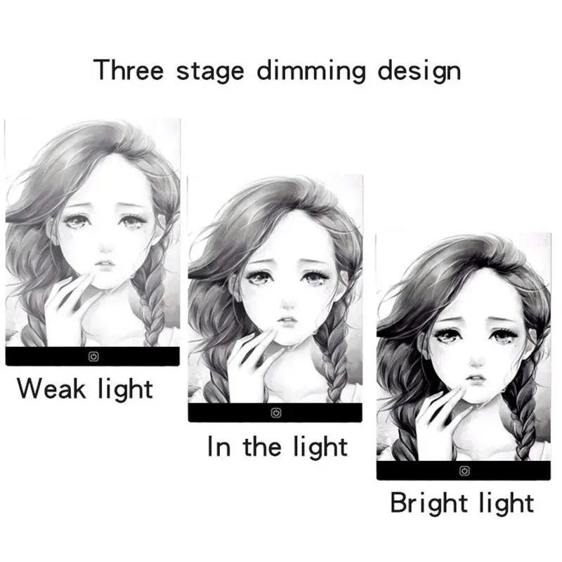 A4 Level Dimmable Led Drawing Pad Creative Gifts For Children