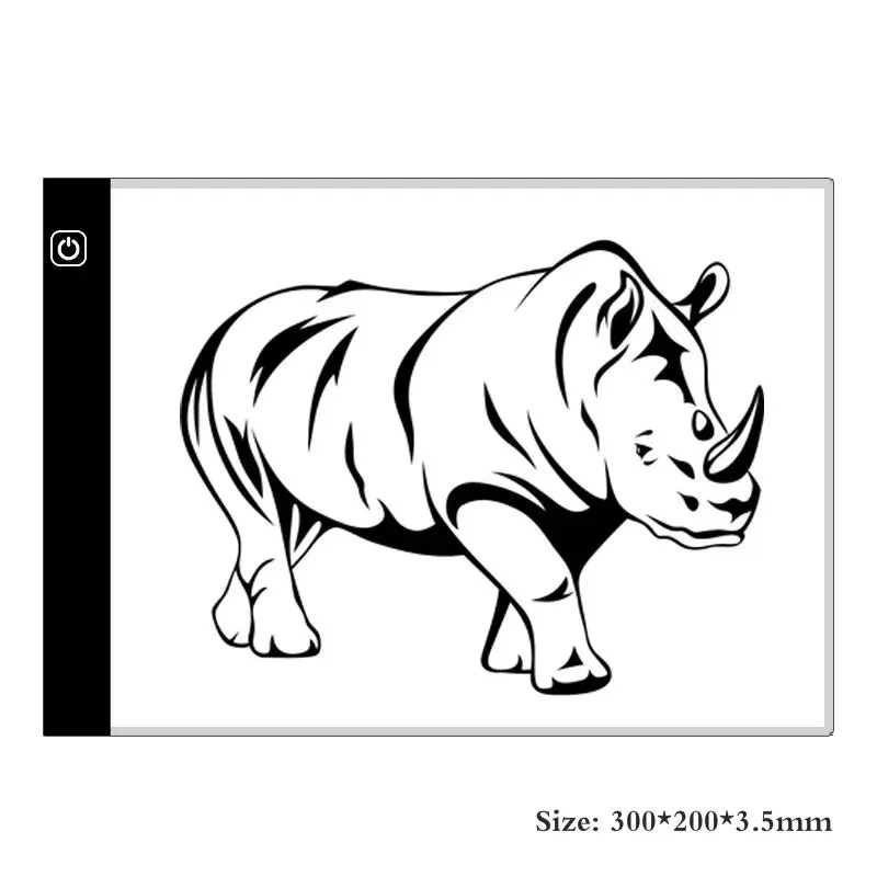 A4 Level Dimmable Led Drawing Pad Creative Gifts For Children