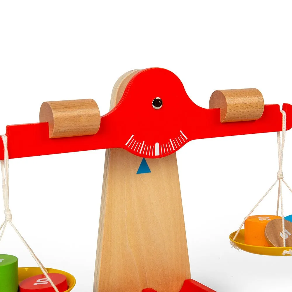 Bigjigs Toys Wooden Balancing Scales