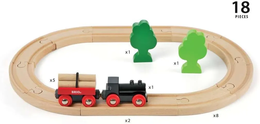 Brio Little Forest Train Set