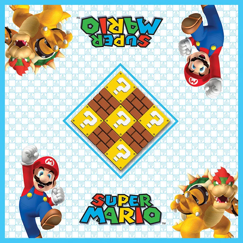 CHECKERS & TIC TAC TOE: Super Mario vs. Bowser