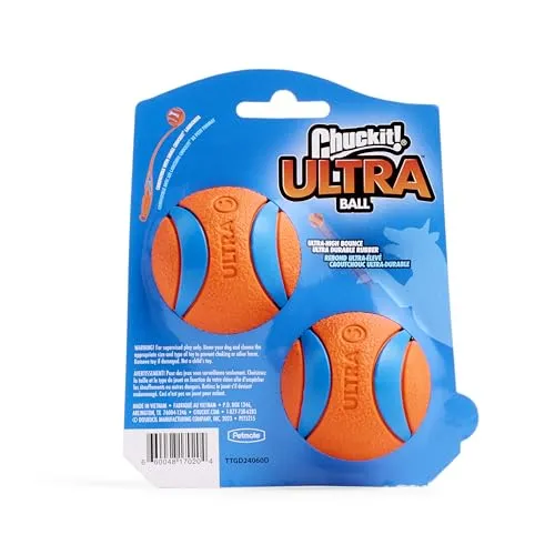 Chuckit! Ultra Ball, Small (2 Inch), 2 Count