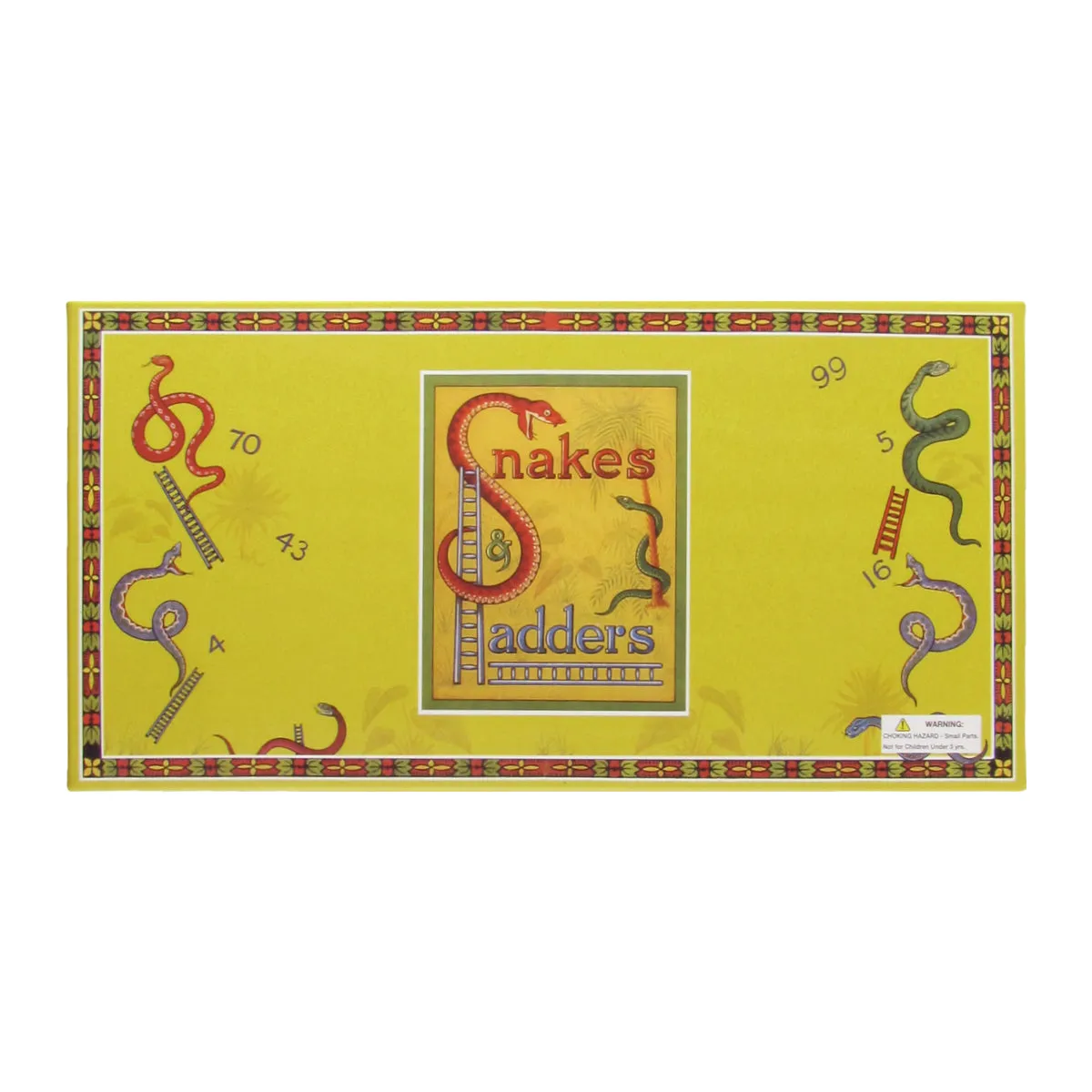 Classic Kids Snakes and Ladders Fun Board Game