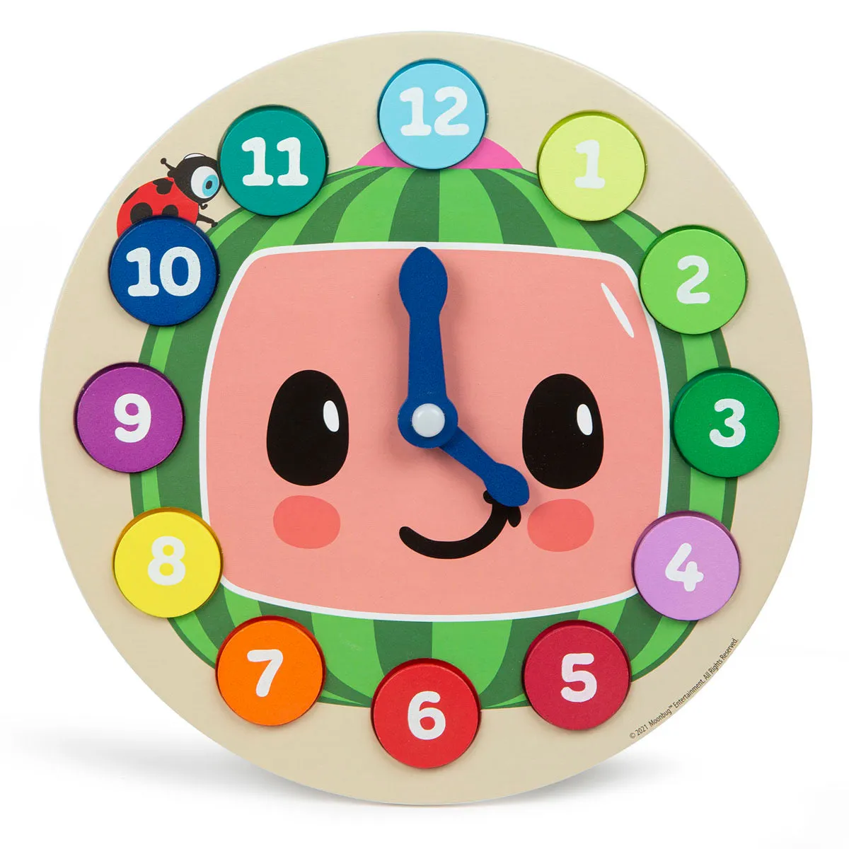 Cocomelon Wooden Learning Clock