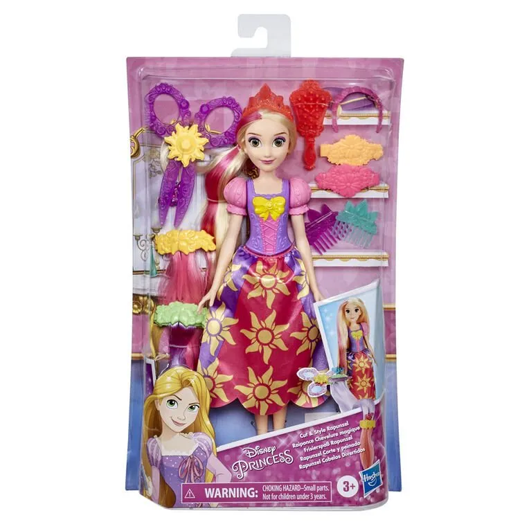 Disney Princess Cut and Style Rapunzel Hair Fashion Doll