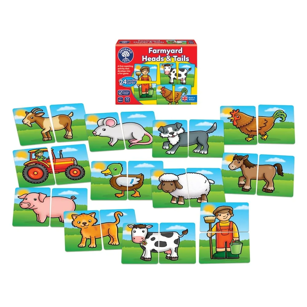 Farmyard Heads and Tails Game