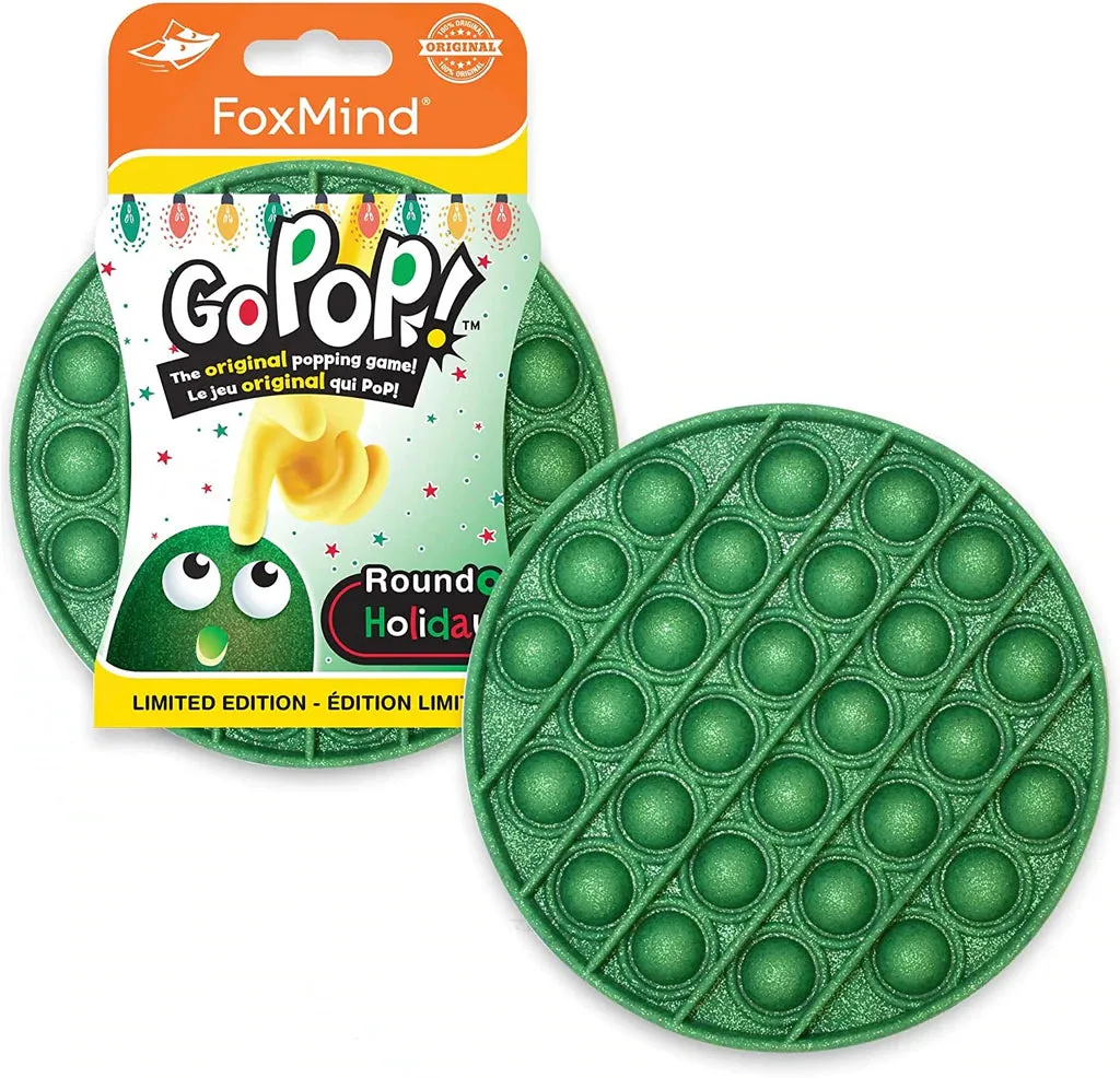 Go Pop Round Limited Edition: Green Glitter