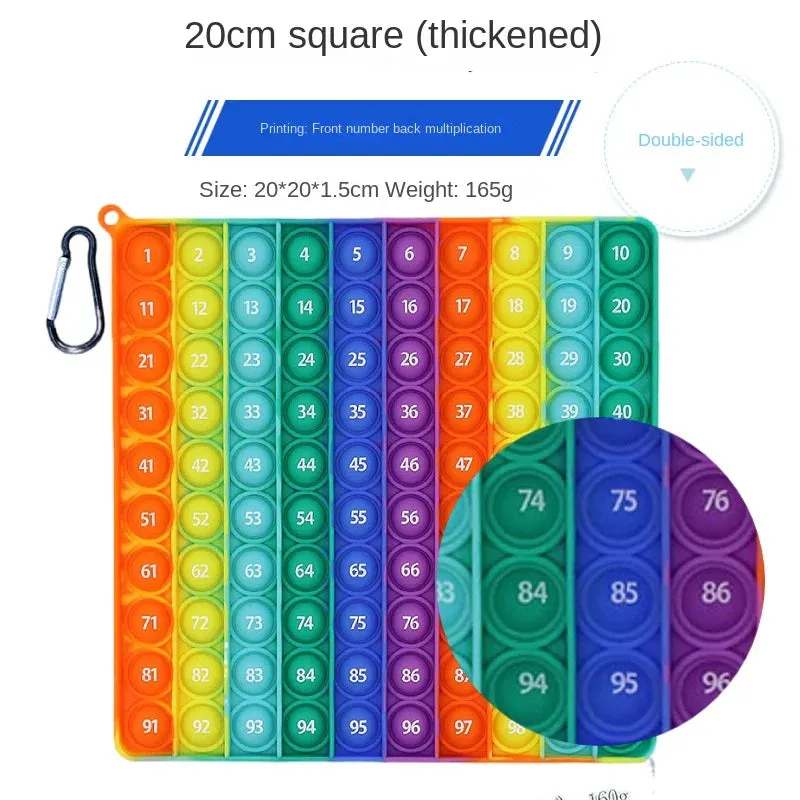 Interactive Montessori Digital Multiplication Table for Kids Fun