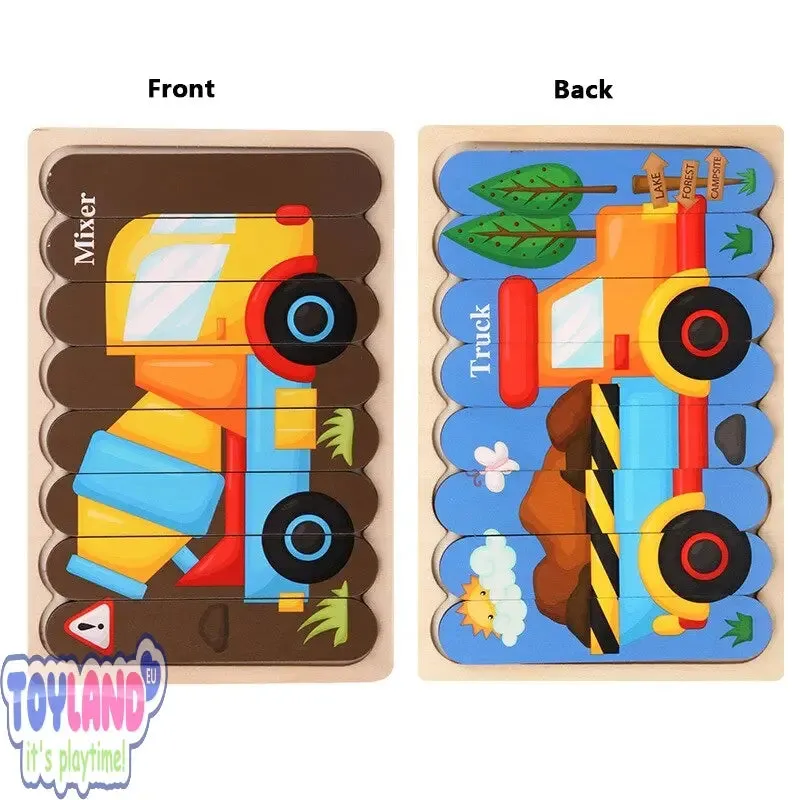 Interactive Montessori Magnetic Puzzle: Fun Learning Toy for Kids 3-6