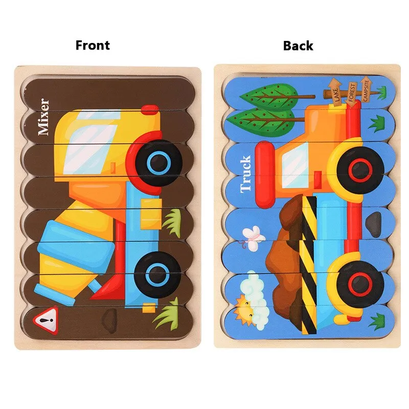 Interactive Montessori Magnetic Puzzle: Fun Learning Toy for Kids 3-6