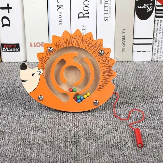 Interactive Montessori Magnetic Puzzle: Fun Learning Toy for Kids 3-6
