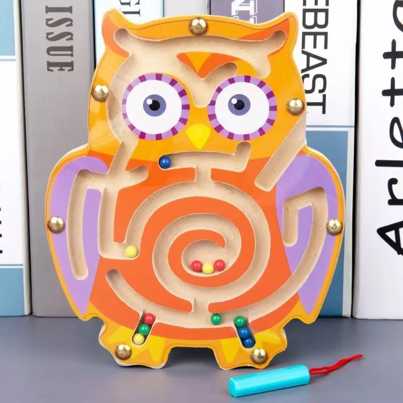 Interactive Montessori Magnetic Puzzle: Fun Learning Toy for Kids 3-6
