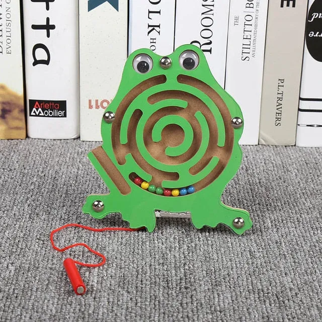 Interactive Montessori Magnetic Puzzle: Fun Learning Toy for Kids 3-6