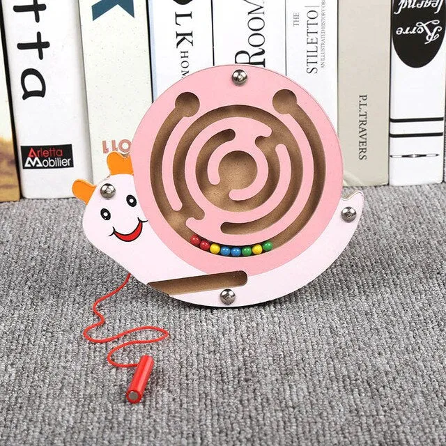 Interactive Montessori Magnetic Puzzle: Fun Learning Toy for Kids 3-6