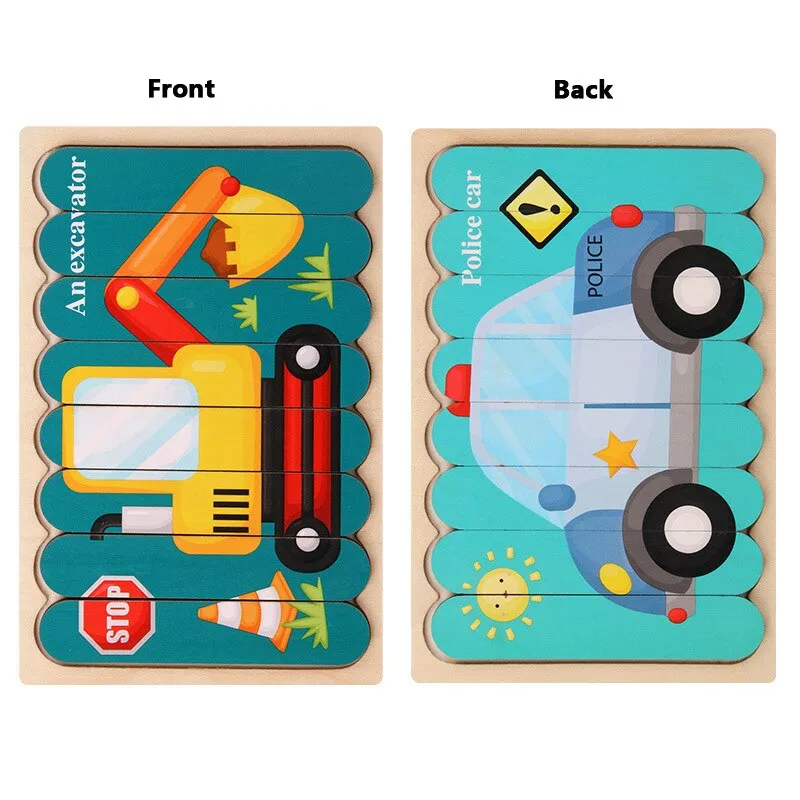 Interactive Montessori Magnetic Puzzle: Fun Learning Toy for Kids 3-6