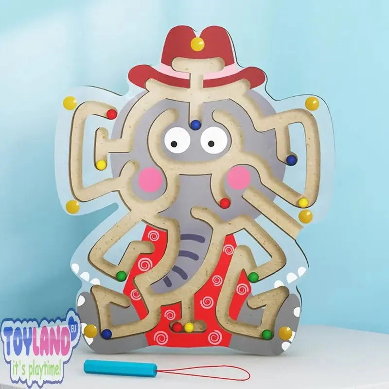 Interactive Montessori Magnetic Puzzle: Fun Learning Toy for Kids 3-6