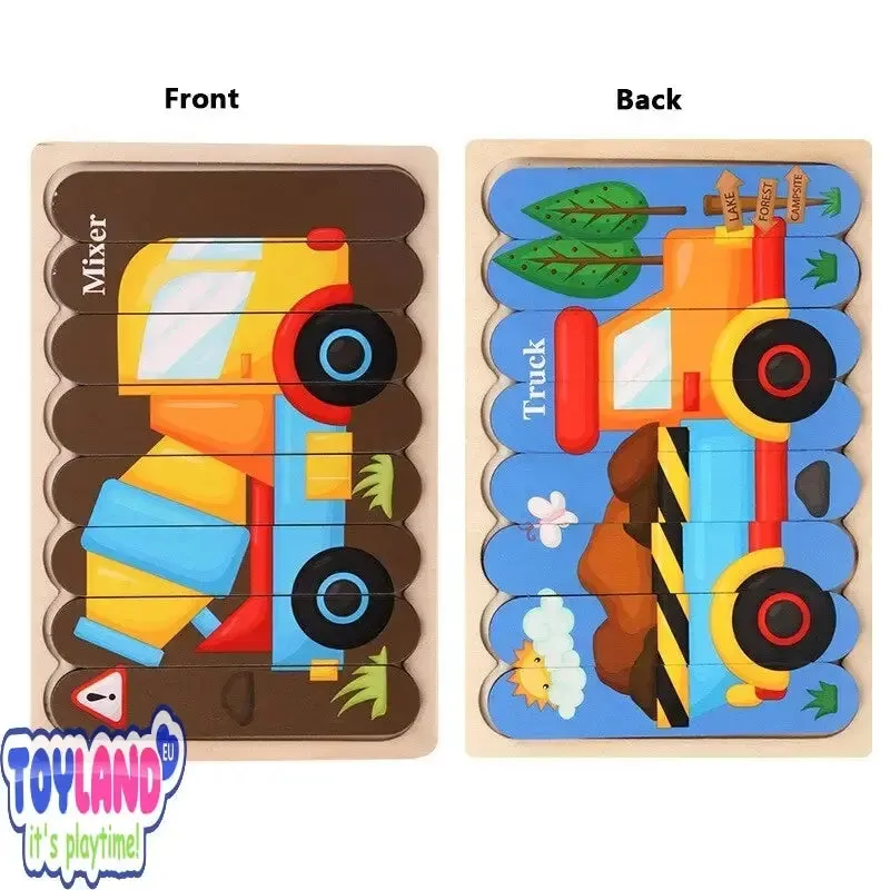 Interactive Montessori Magnetic Puzzle: Fun Learning Toy for Kids 3-6