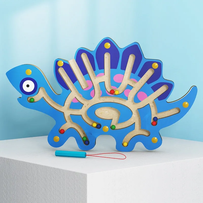 Interactive Montessori Magnetic Puzzle: Fun Learning Toy for Kids 3-6