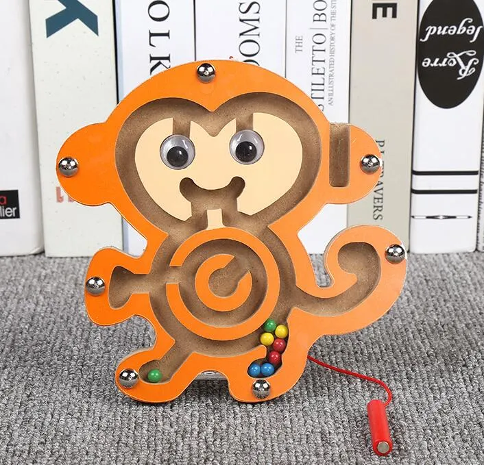 Interactive Montessori Magnetic Puzzle: Fun Learning Toy for Kids 3-6