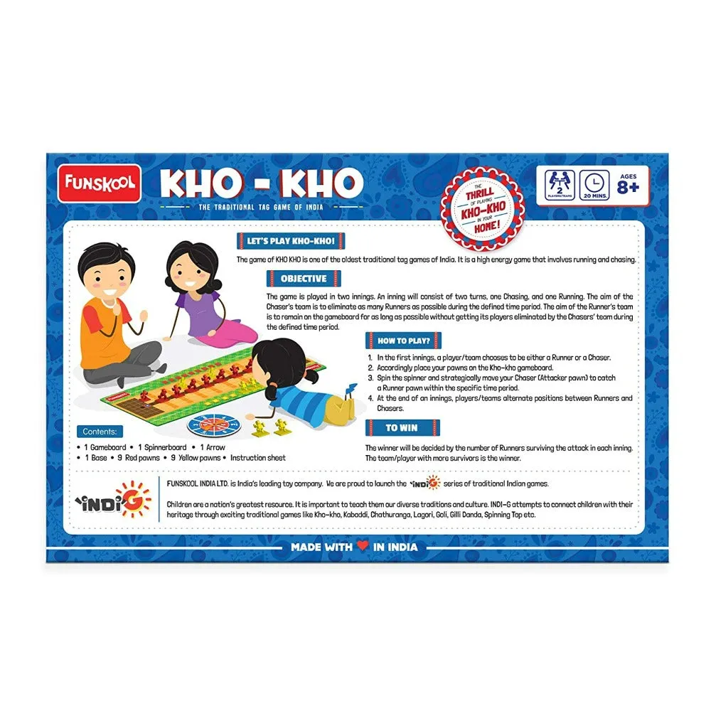 Kho-Kho - Fun Board Game (Traditional Game of India)