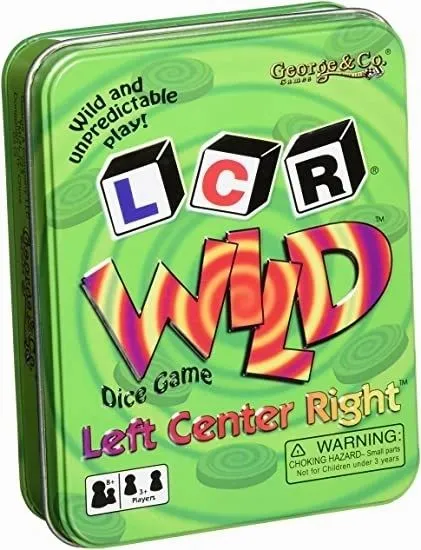 Left Center Right Wild Dice Game