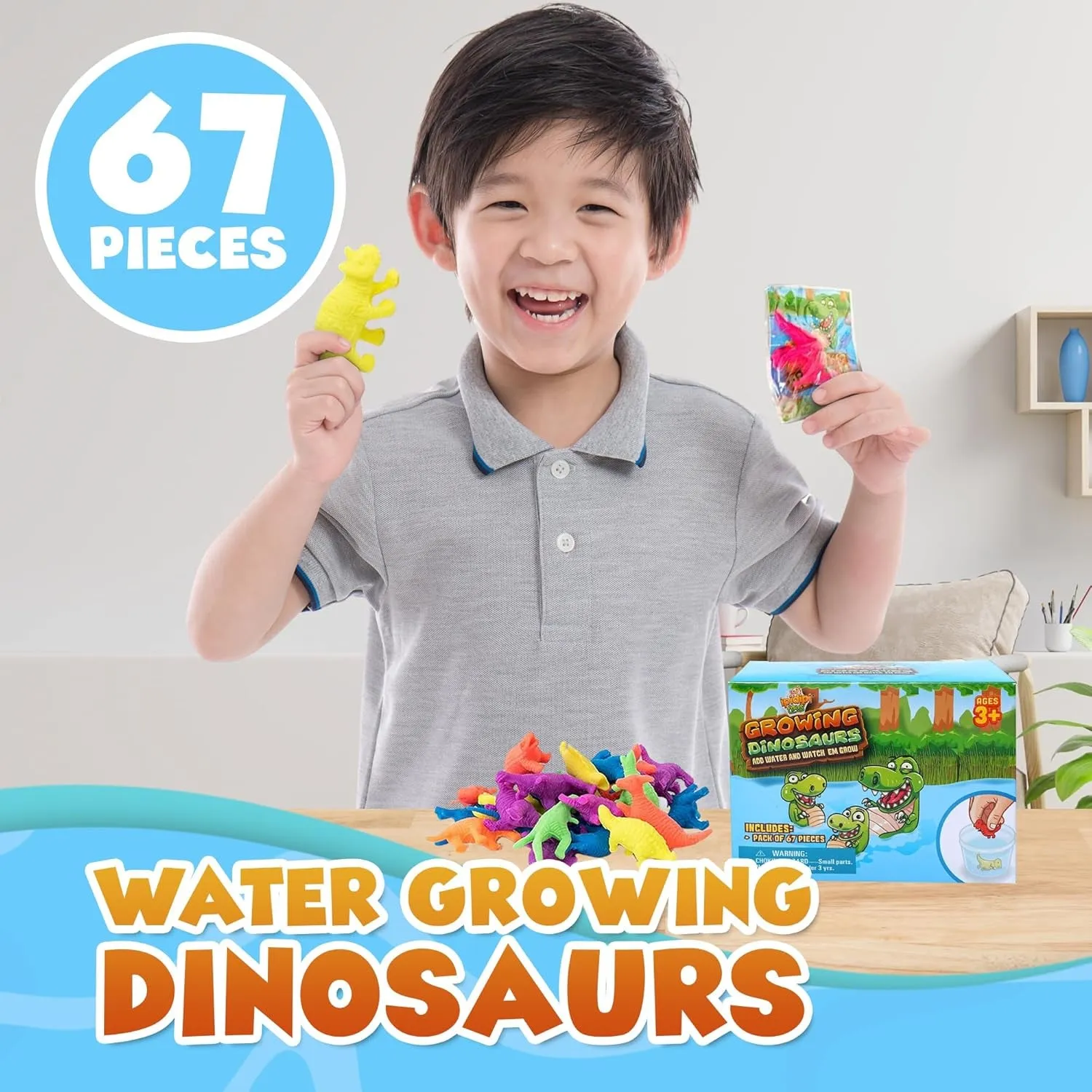 Magic Growing Dinosaur Toys