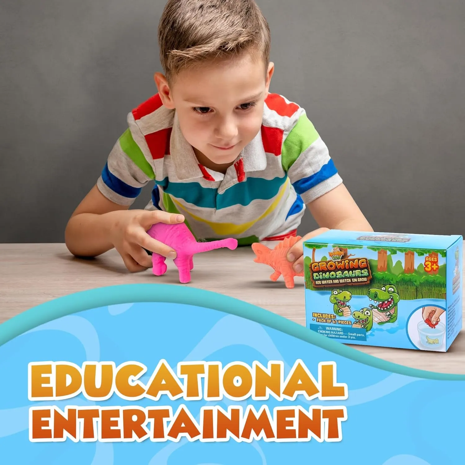 Magic Growing Dinosaur Toys