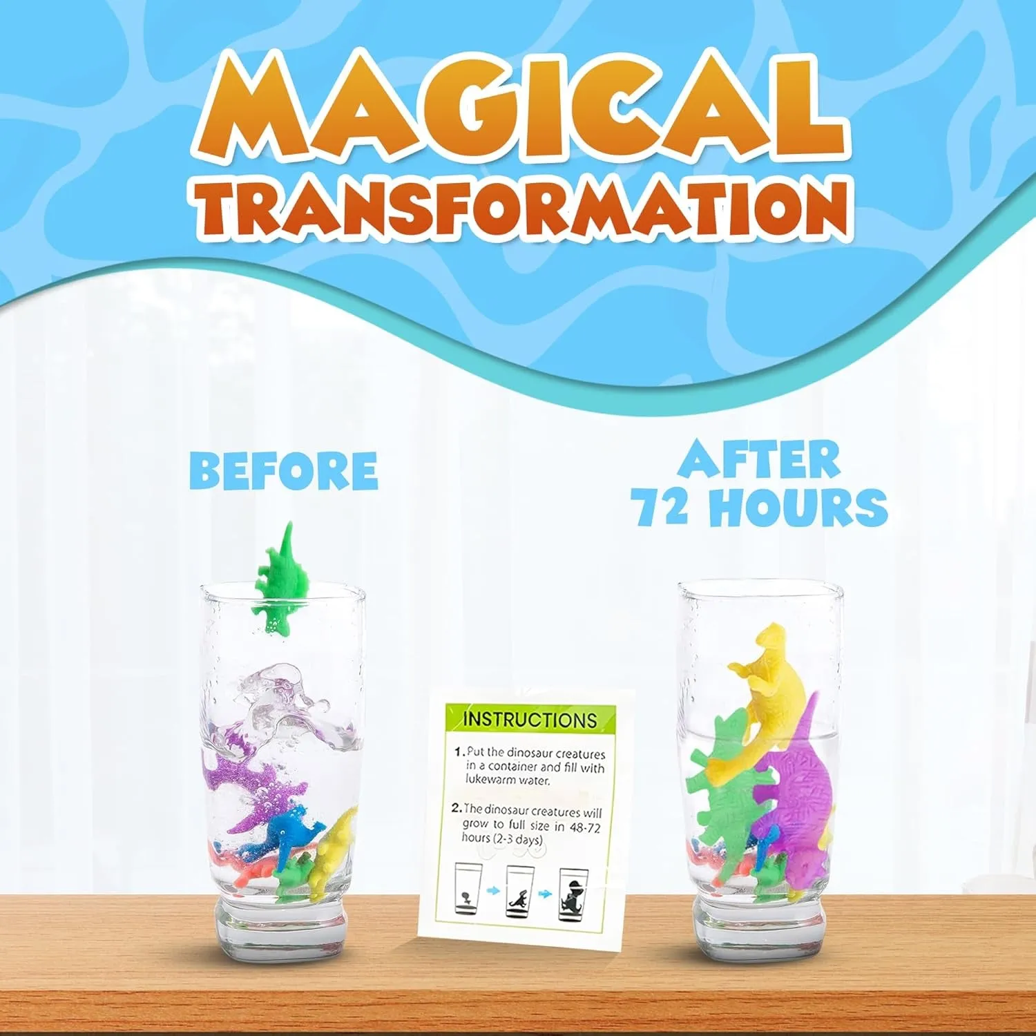 Magic Growing Dinosaur Toys