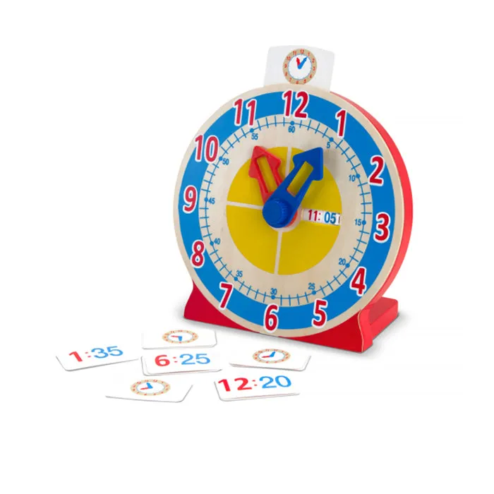 Melissa& Doug - TURN & TELL CLOCK Mathematics toys