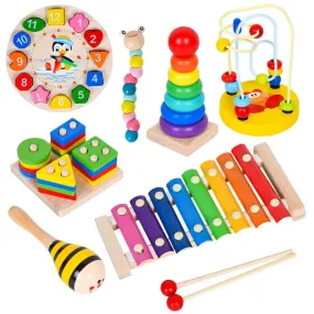 Montessori Games Baby Wooden Toys Child Puzzle
