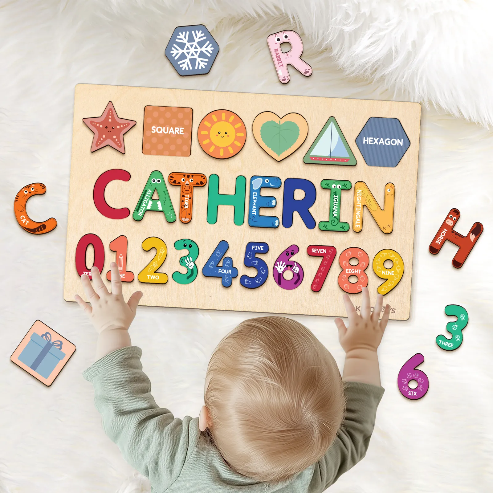Montessori Gifts For 1 Year Old, Best Baby Toys 6-12 Months, Developmental Toys NP52