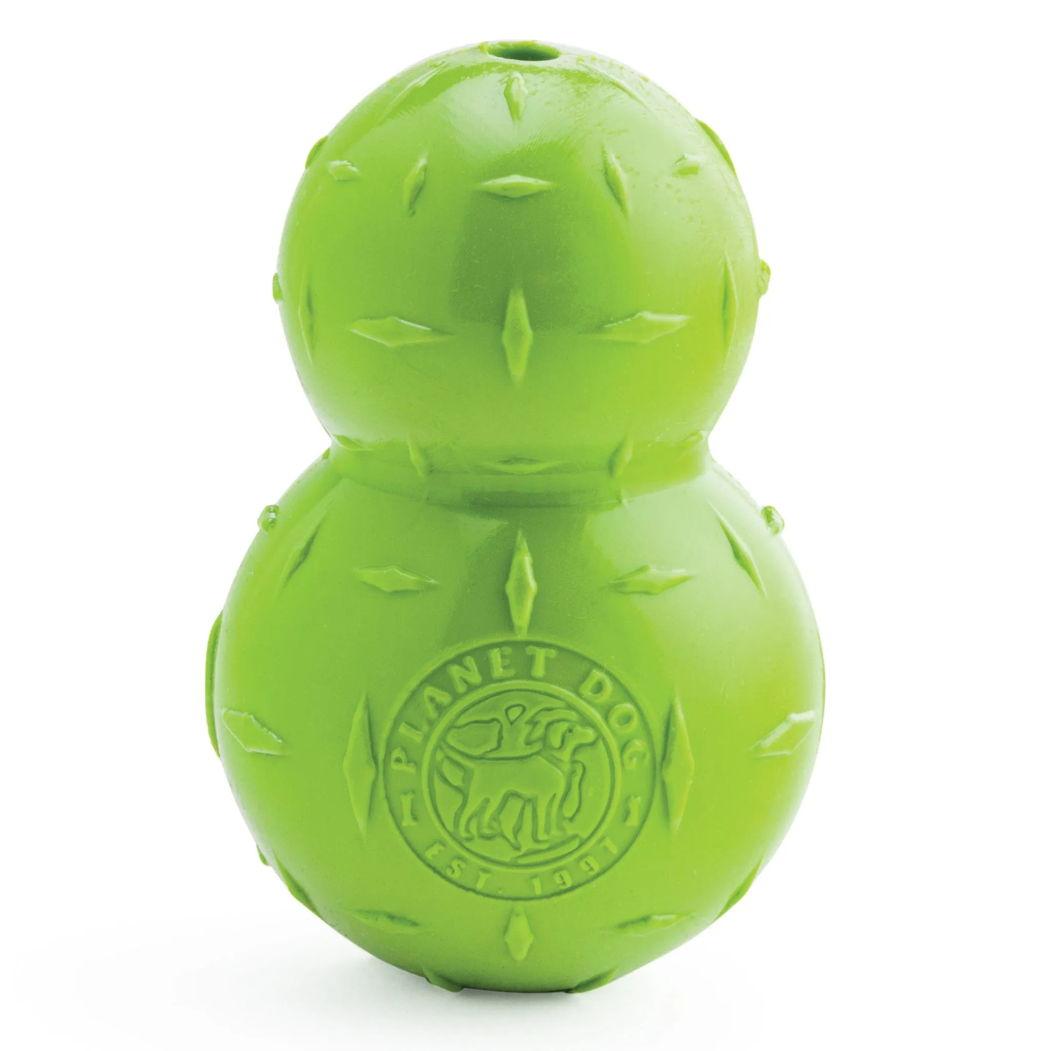 Orbee-Tuff® Diamond Double Plate Ball Dog Toy (Green)