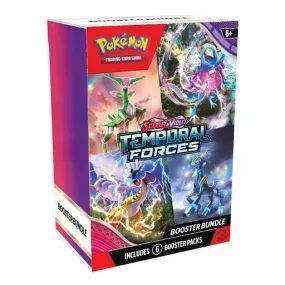 Pokemon SV5 Temporal Forces Booster Bundle