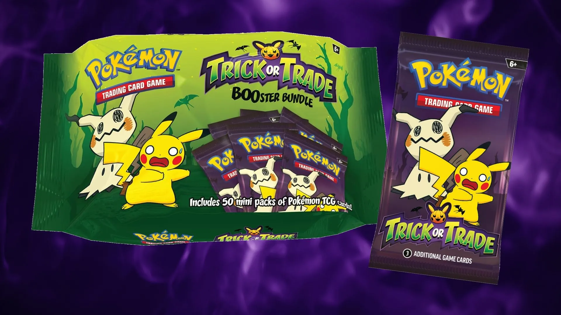 Pokemon Trick Or Trade Booster Bundle
