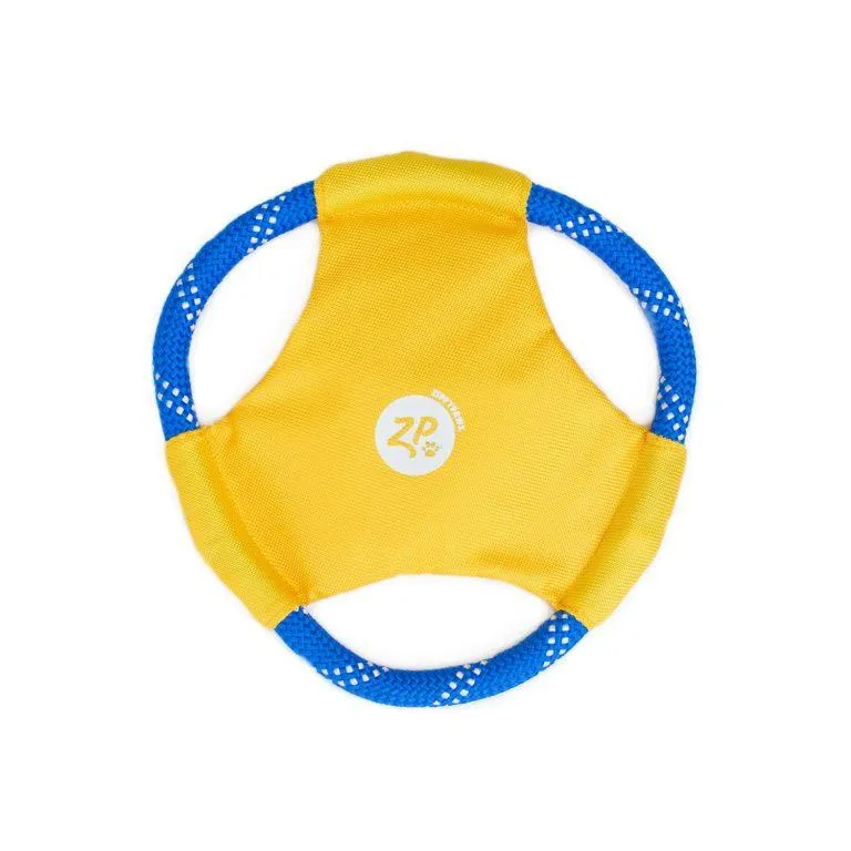 Rope Glider Dog Toy - Yellow