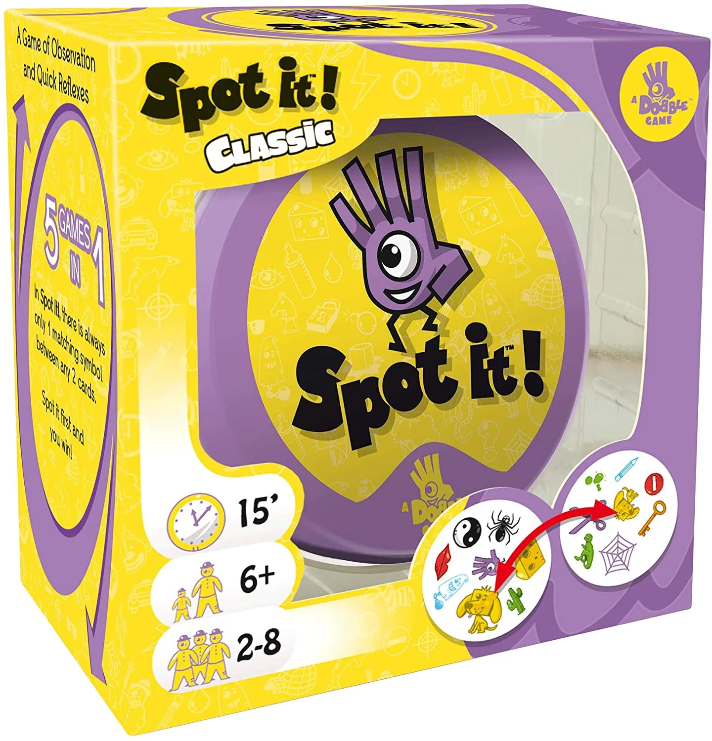 Spot it! Card Game - Award Winning Family Game