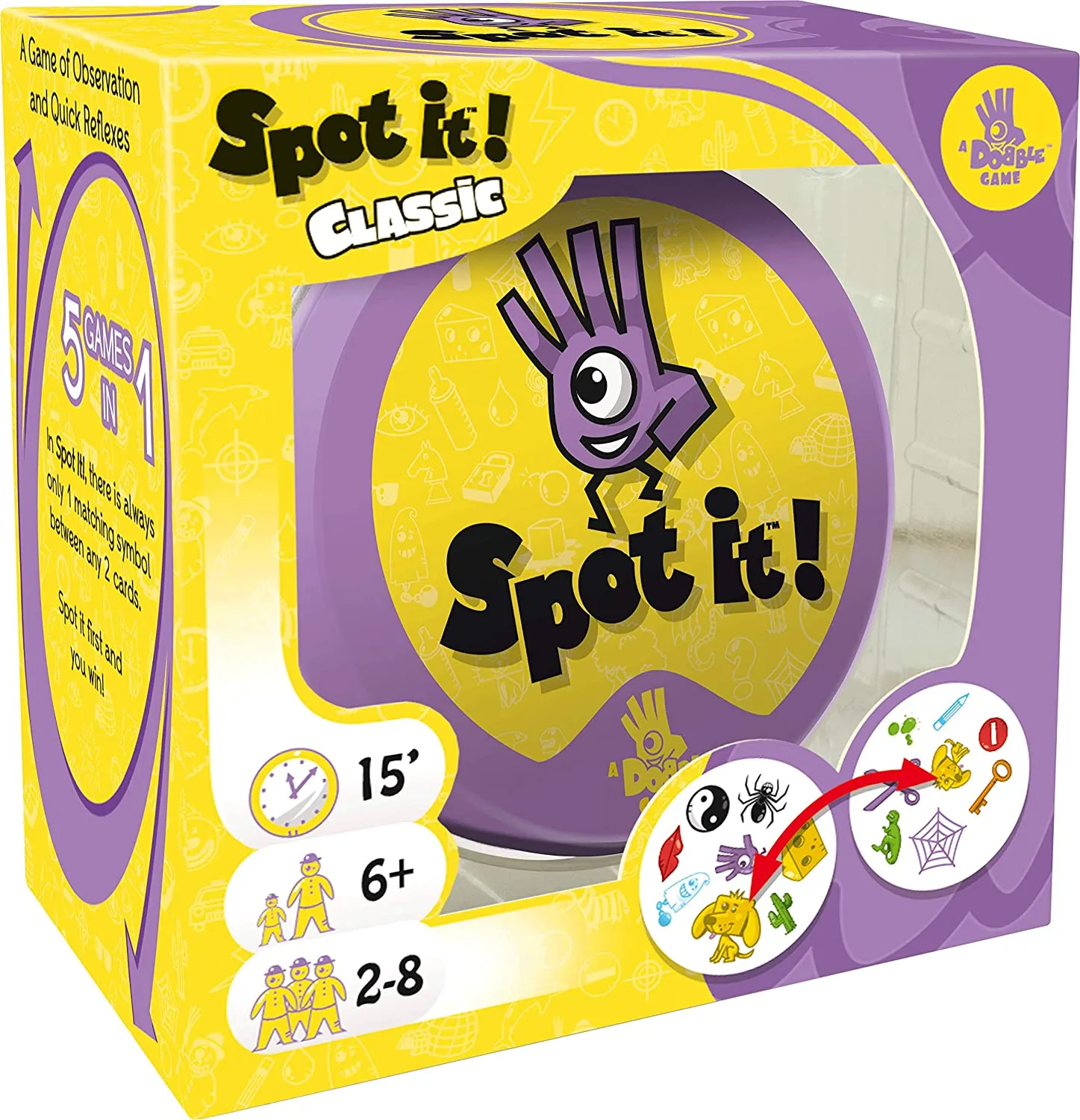 Spot it! Card Game - Award Winning Family Game