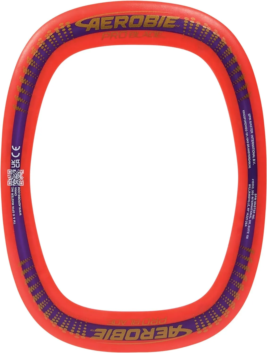 Sprint Ring Outdoor Flying Disc, 10 Inches, Orange