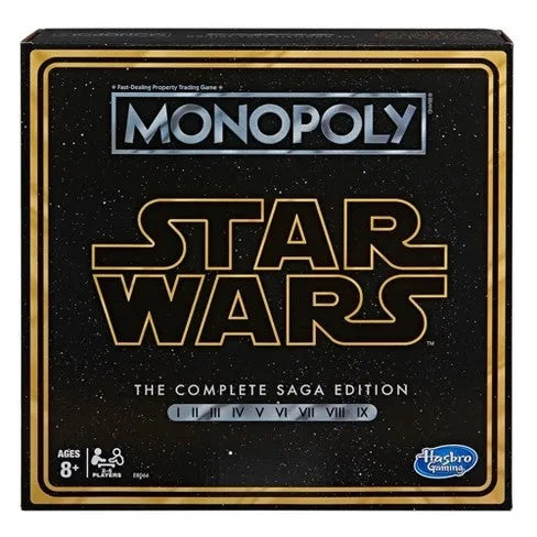 Star Wars - The Complte Saga Edition - Monopoly