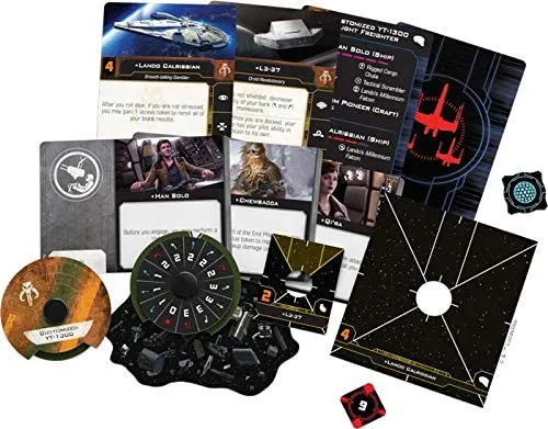 Star Wars X-Wing Second Edition: Lando's Millennium Falcon Game