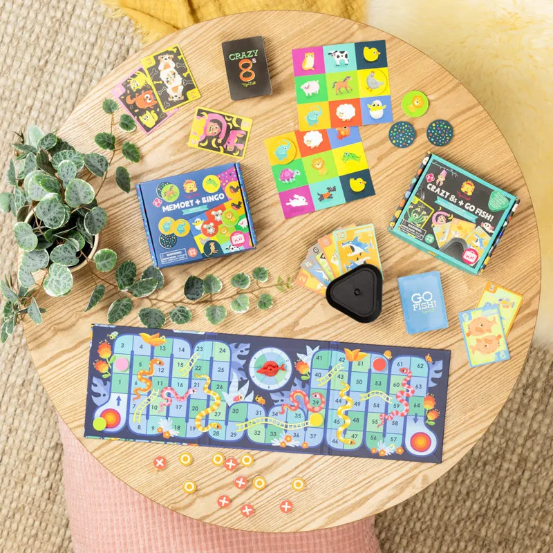 TIGER TRIBE - MAGNA GAMES: SNAKES & LADDERS, TIC TAC TOE