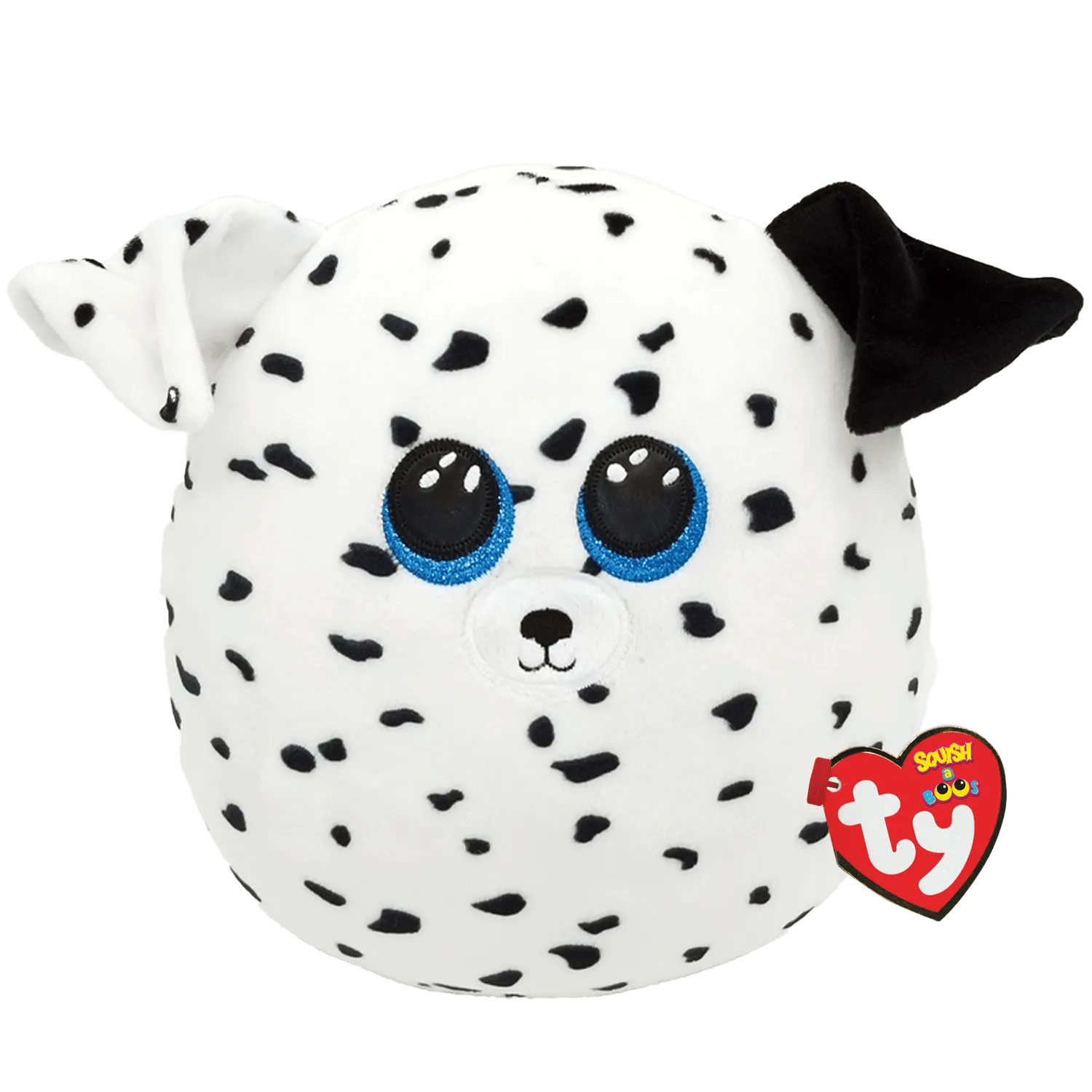 TY Squish-A-Boos Plush -Fetch The Dalmatian (14 Inch Large)