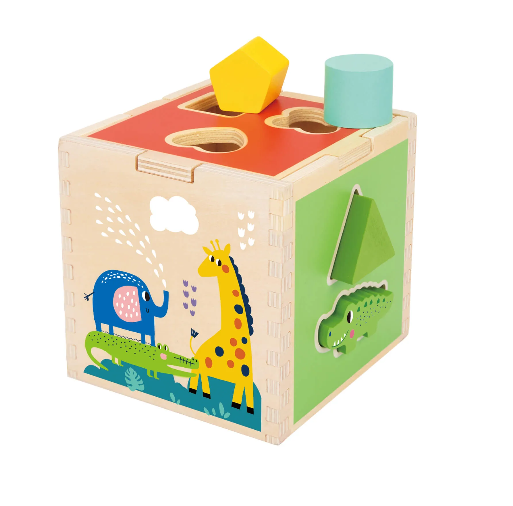 Wooden Animal Shape Sorter